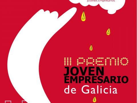 cartel premio joven empresario Galicia